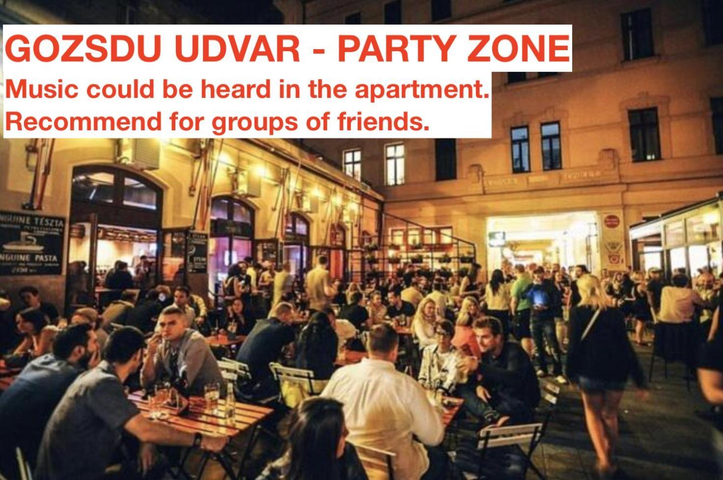 Apartment At Gozsdu Courtyard #Partyzone #Downtown #Freeparking 布达佩斯 外观 照片